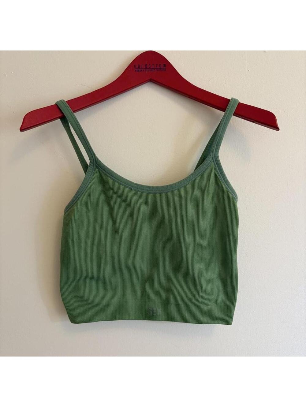 SET Active green workout tank top